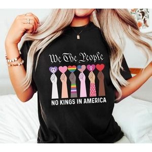 No Kings In America Shirt,Protest Shirt Democracy Shirt